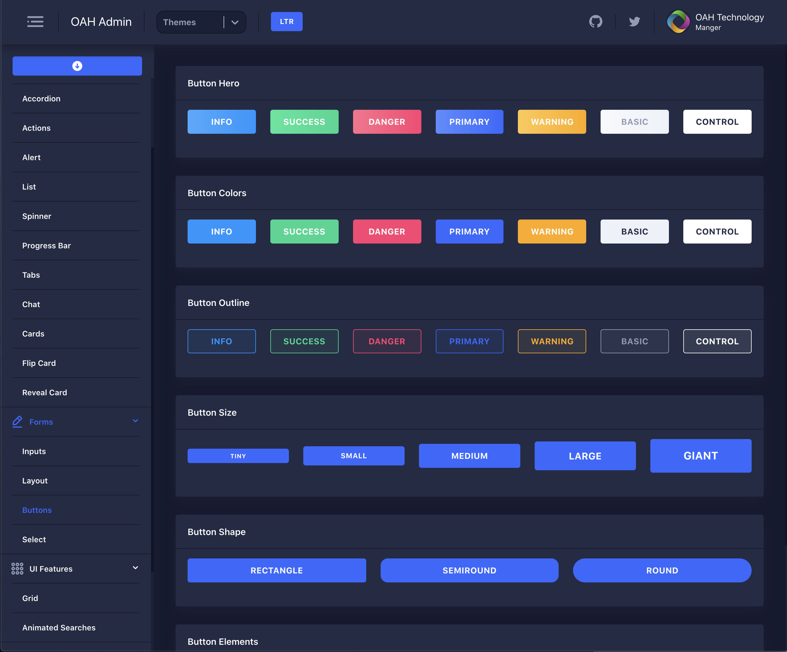 gatsby-admin-template 网站模板截图