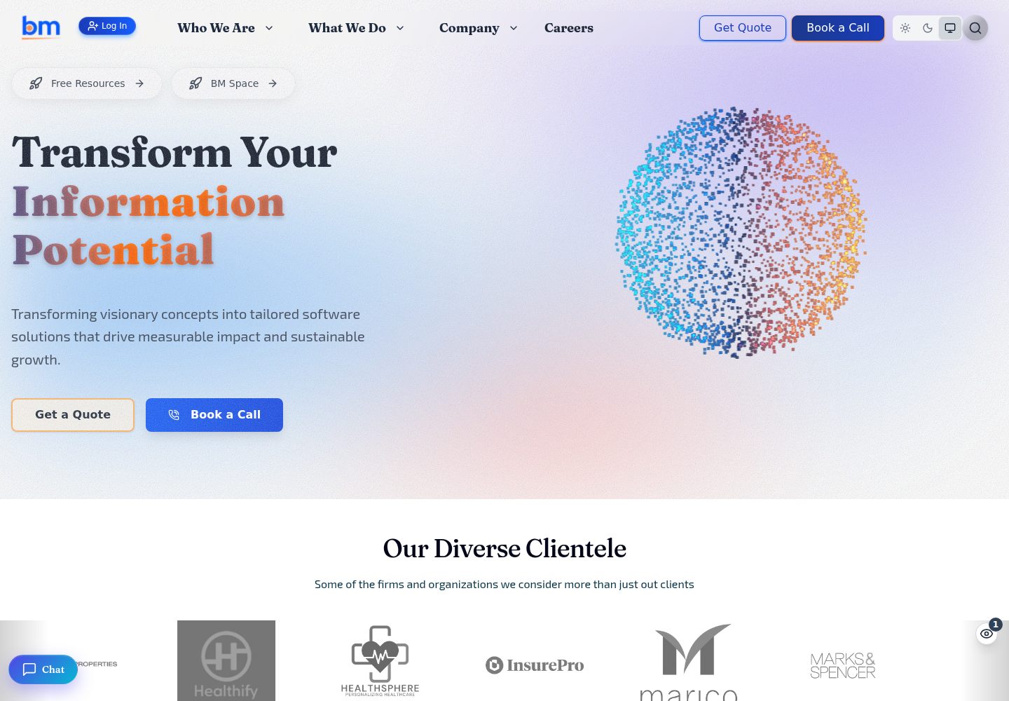 bitmutex-website 网站模板截图