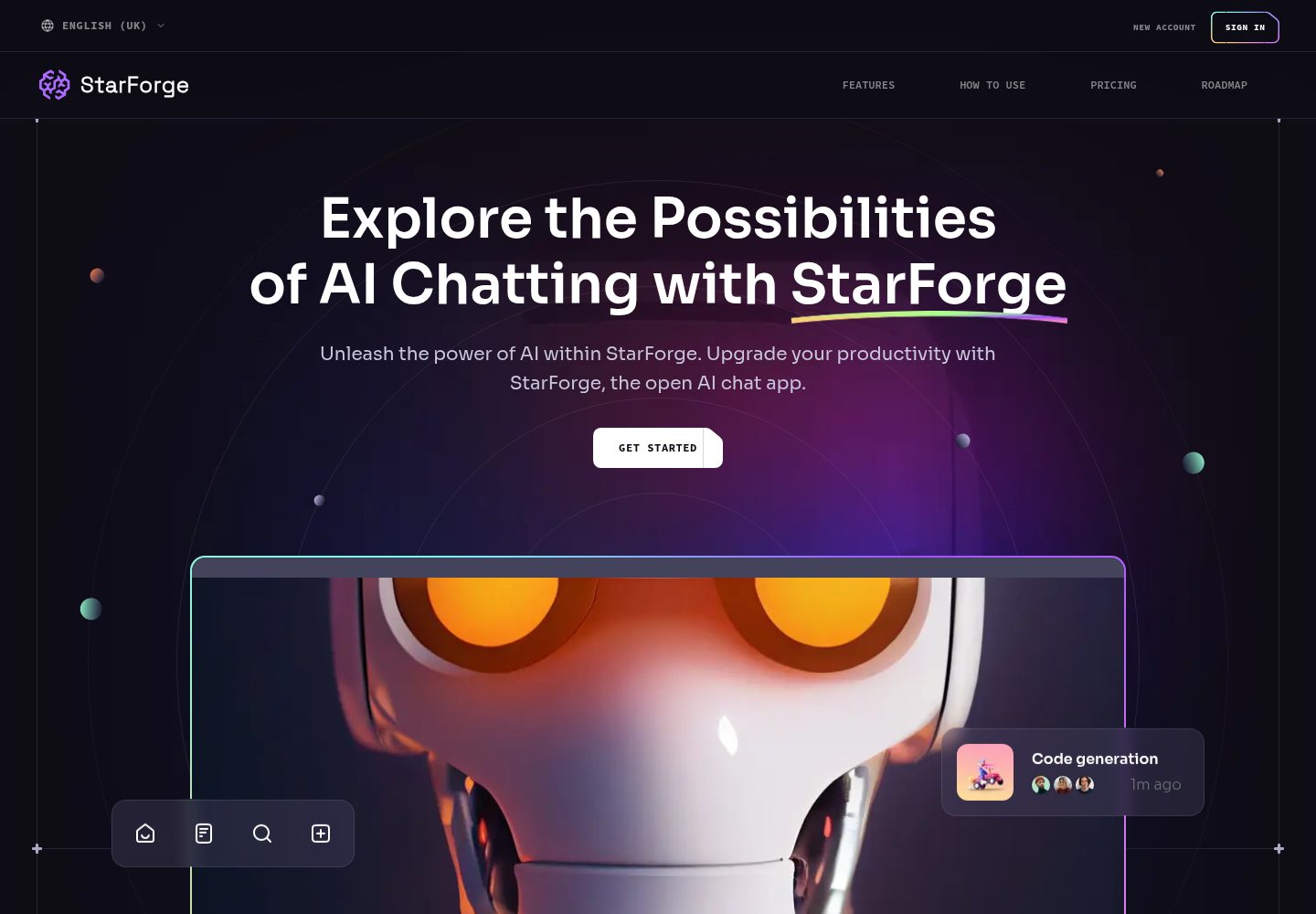 ai-saas-landing-starter 网站模板截图