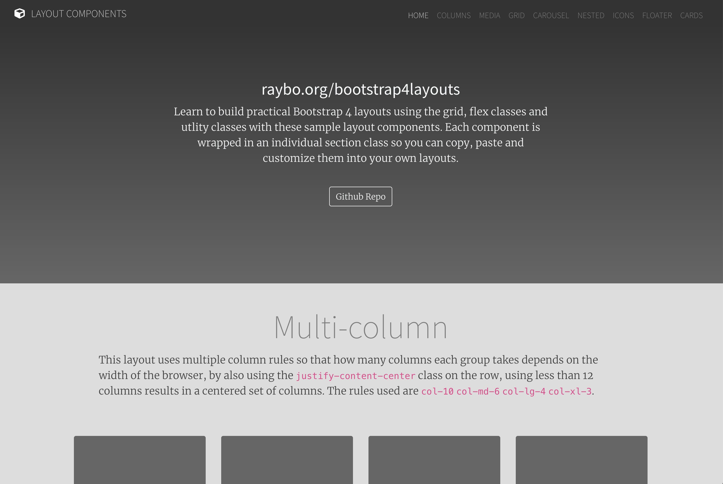 bootstrapProject 网站模板截图