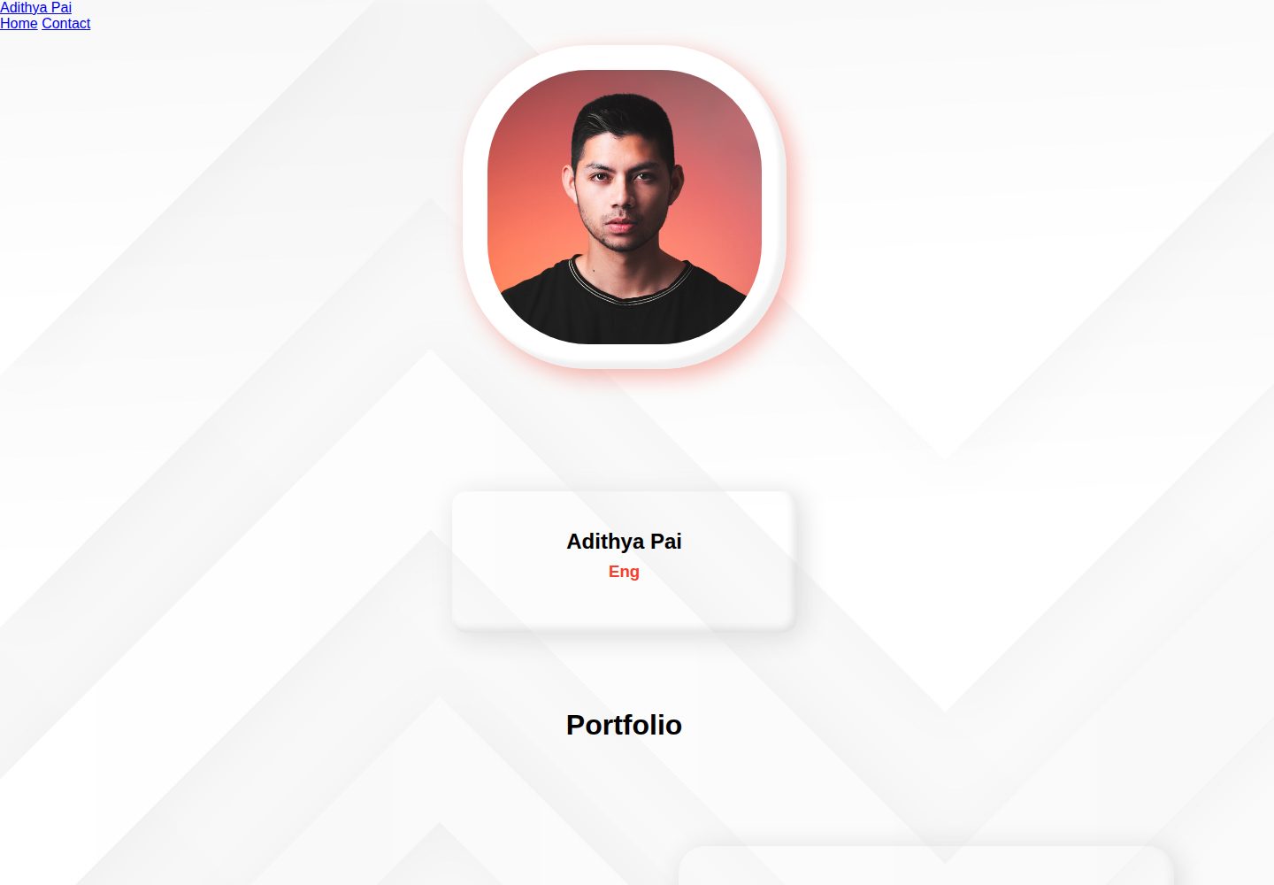 Neomorphic-PortfolioTemplate 网站模板截图