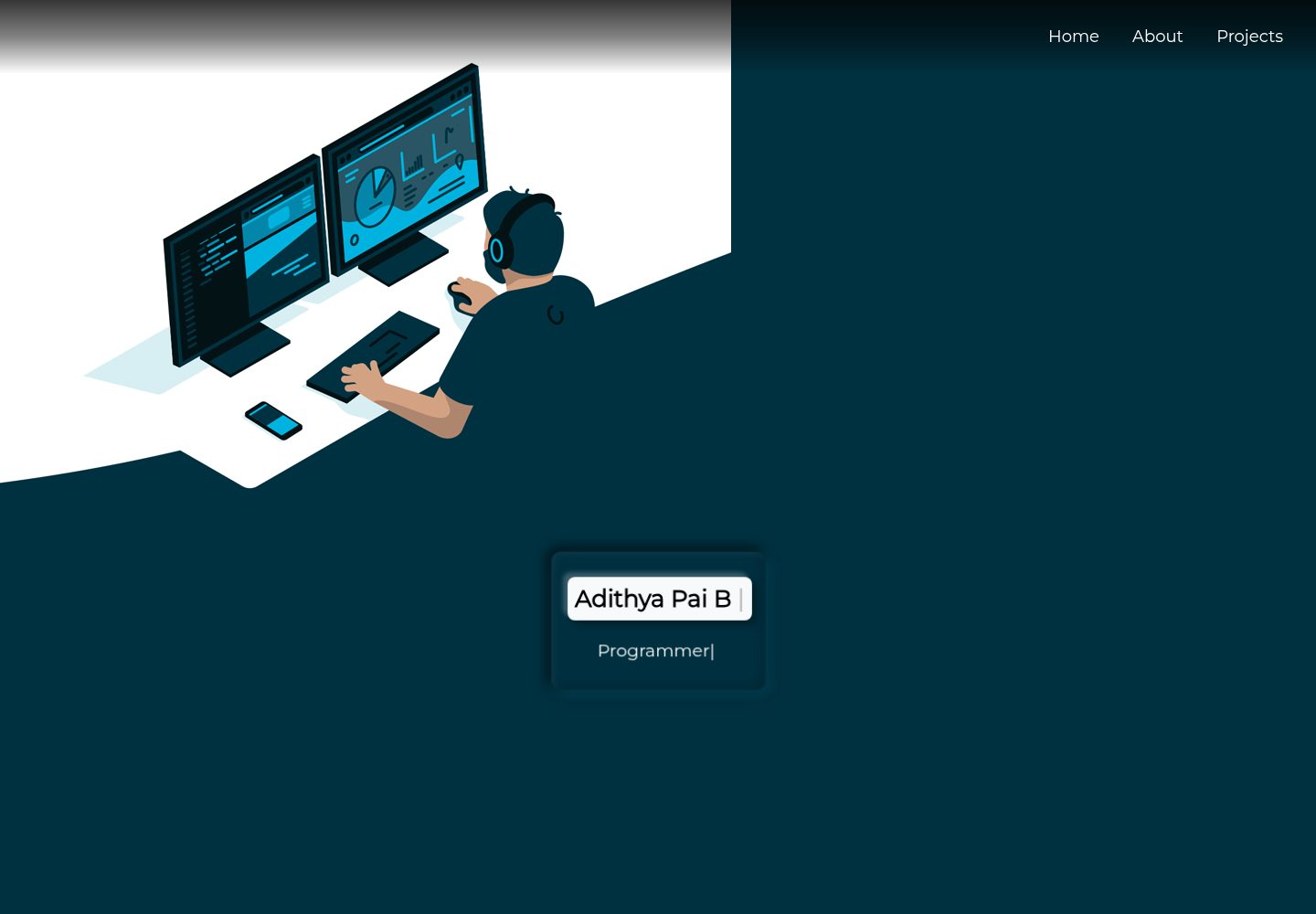 portfolio-template 网站模板截图