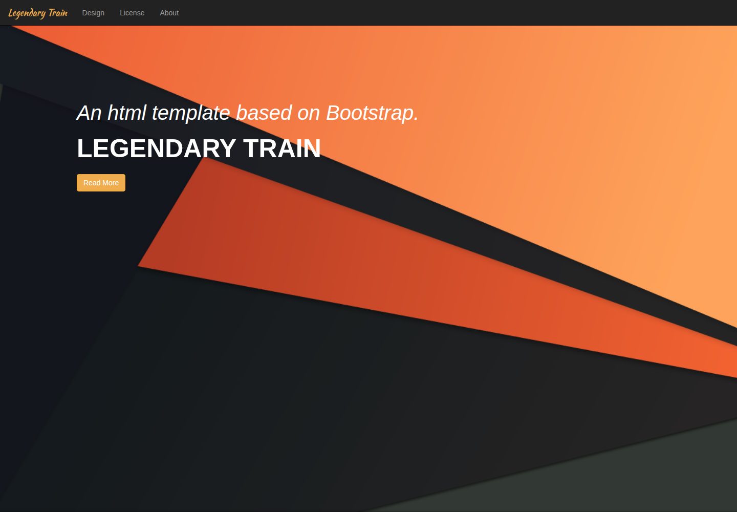 legendary-train · Desktop homepage
