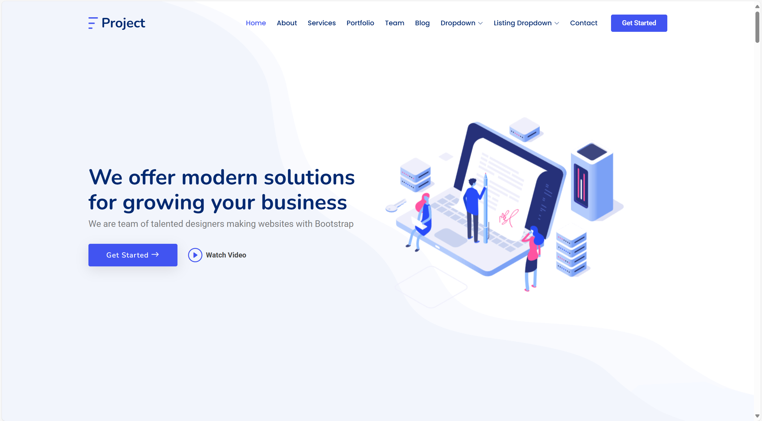 Website-Template 网站模板截图