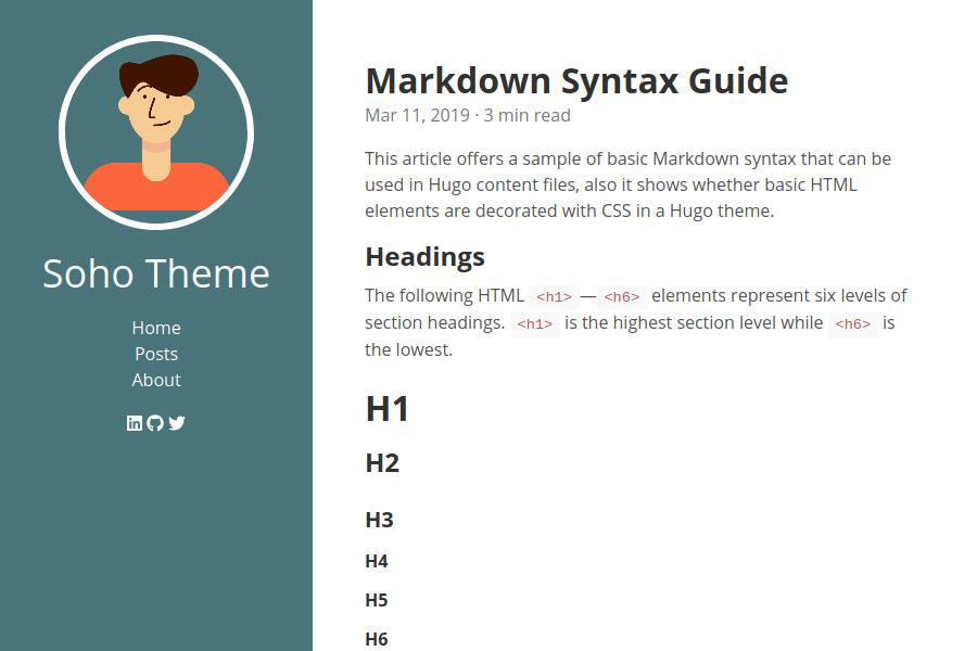 sohohugothemes 网站模板截图
