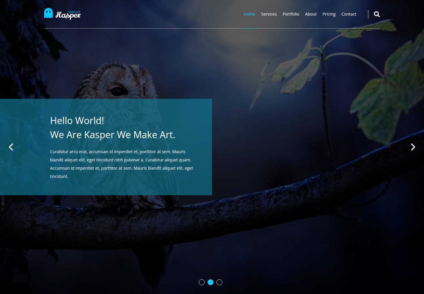 Kasper-Template 网站模板截图