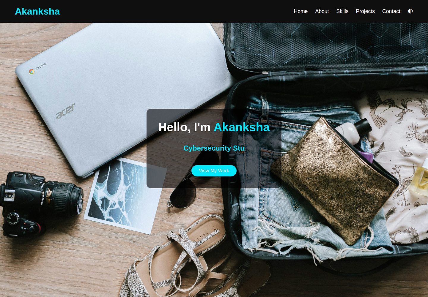Portfolio-Website 网站模板截图