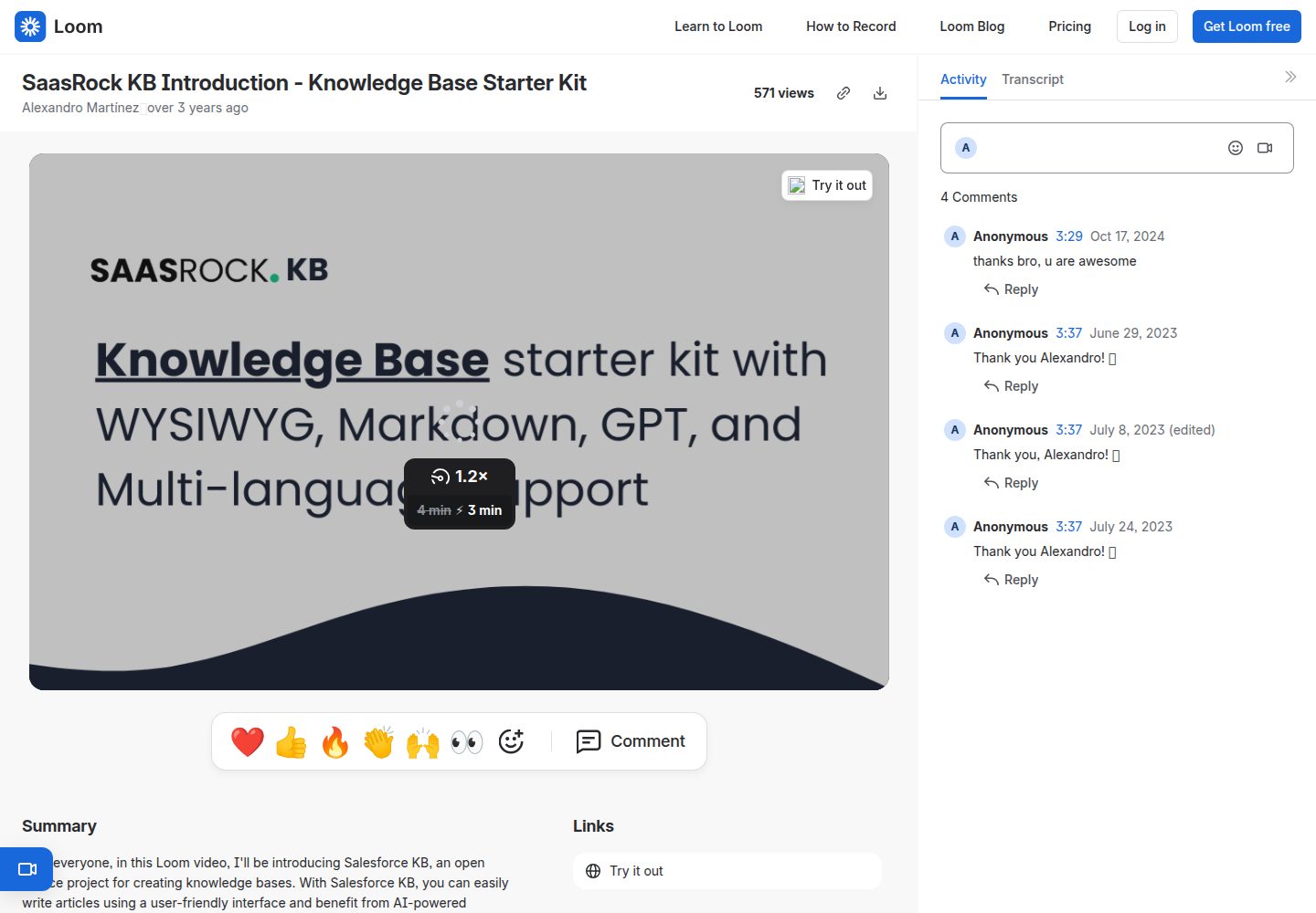 remix-knowledge-base 网站模板截图