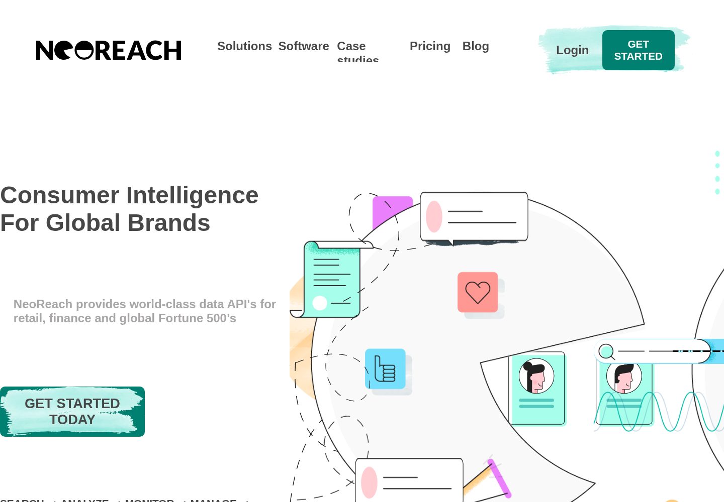 NeoReach 网站模板截图
