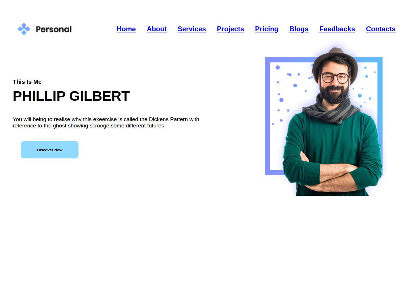 PHILLIP-GILBERT-project 网站模板截图