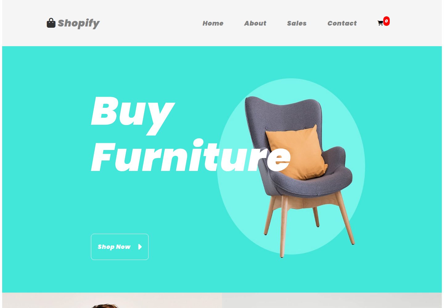 shopify 网站模板截图