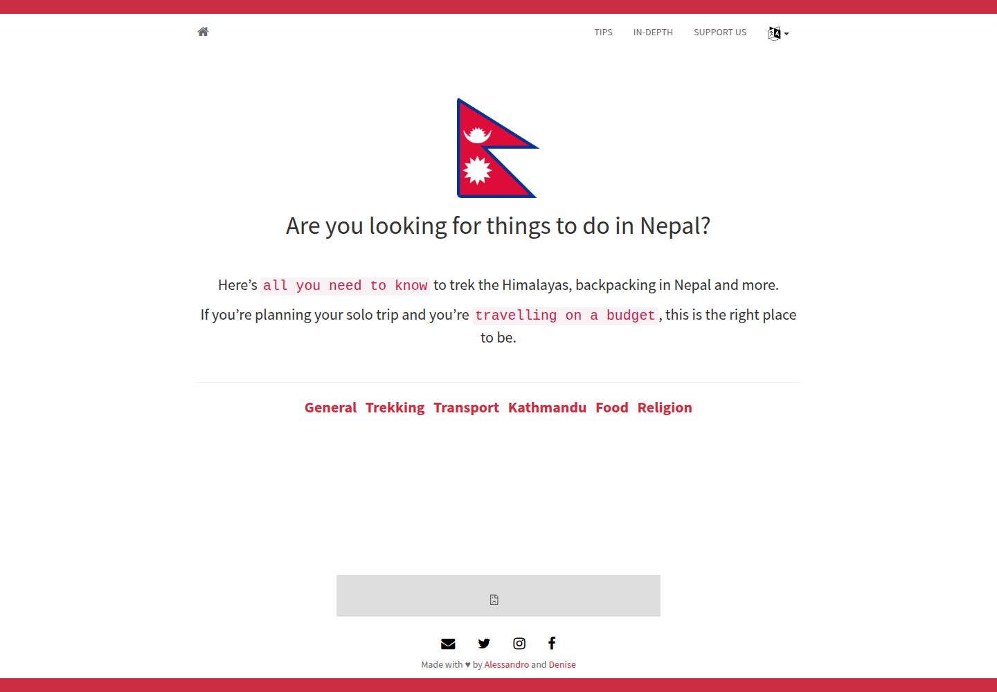 hugo-sustain-aynk · Desktop homepage