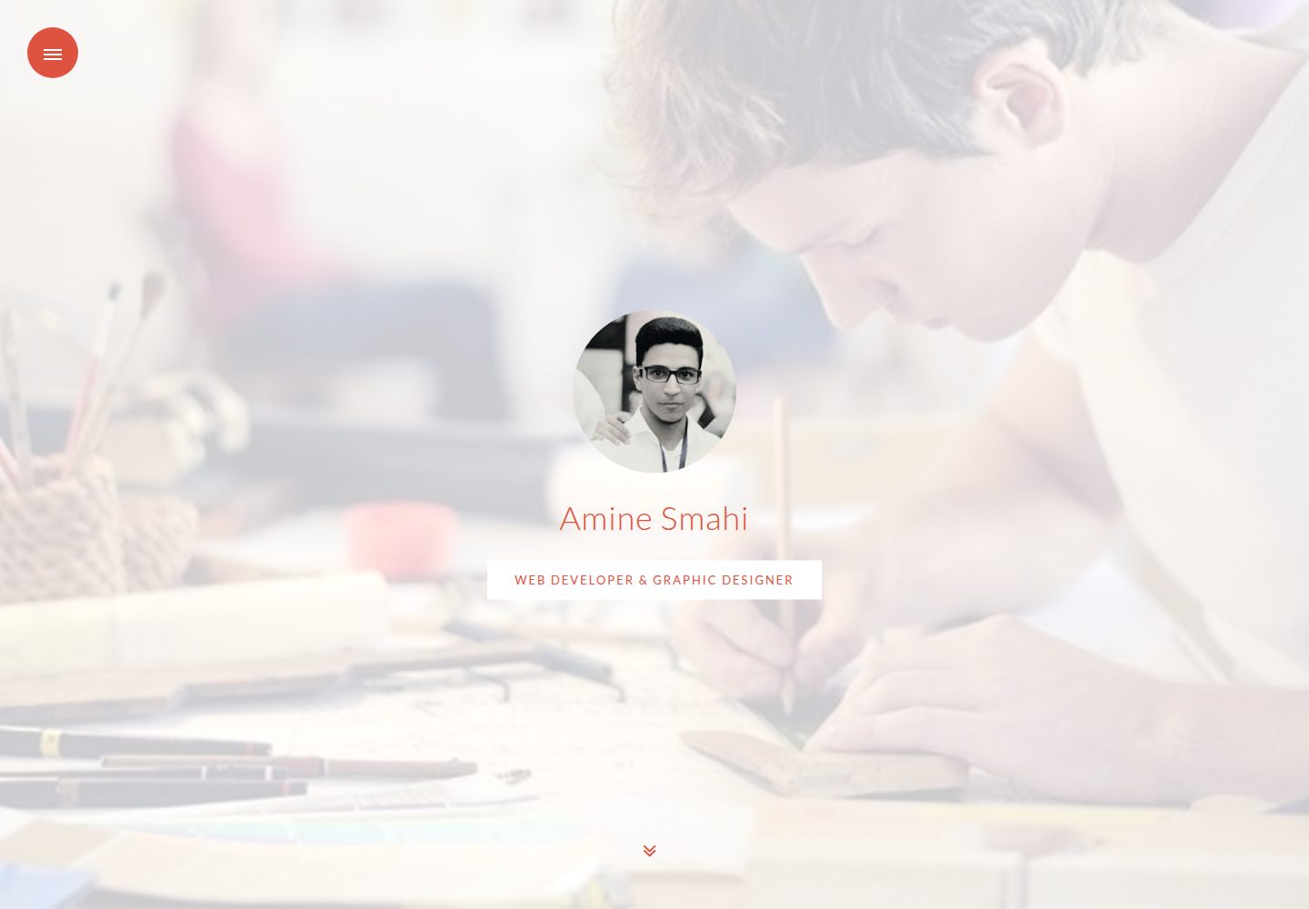 SimpleFolio 网站模板截图
