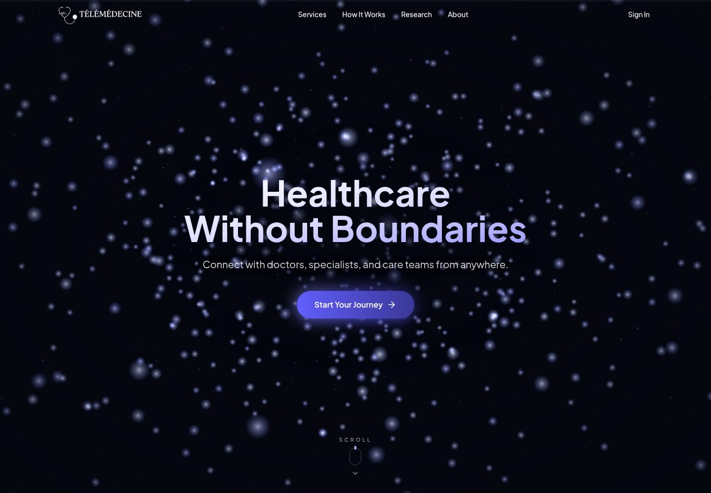 telemedicine-website 网站模板截图
