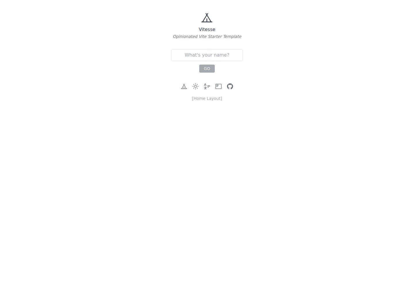 vitesse 网站模板截图