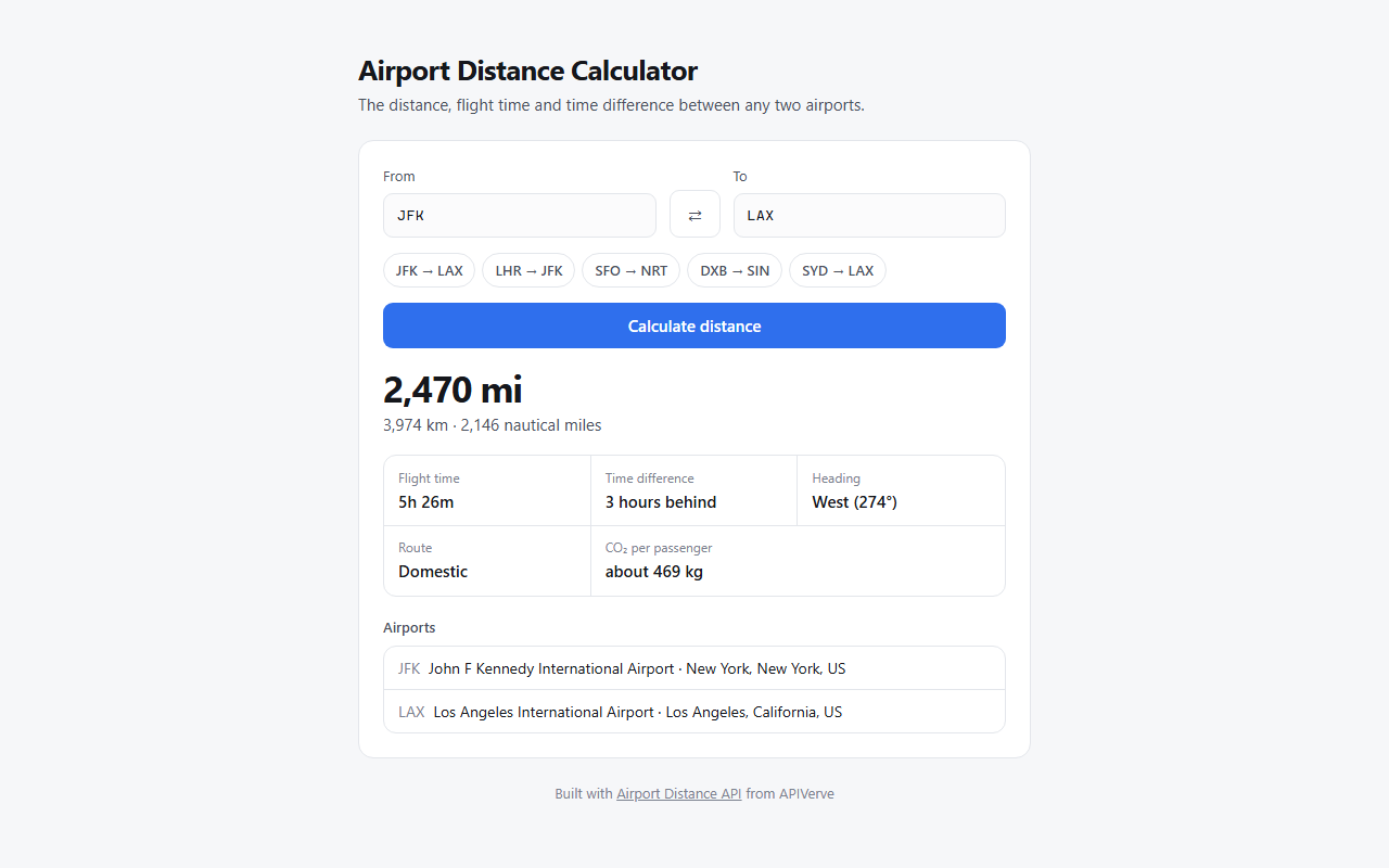 airport-distance-python-tutorial 网站模板截图