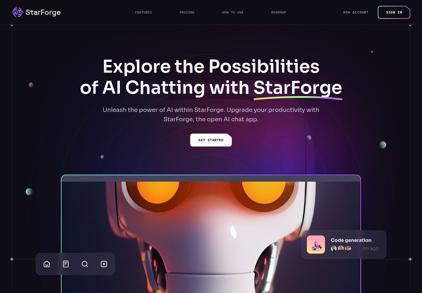 ai-lnading-page 网站模板截图