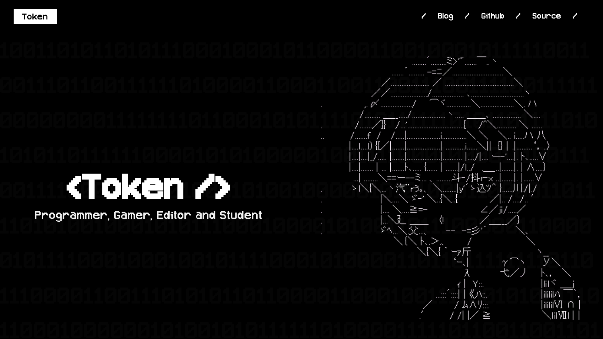 token-template 网站模板截图