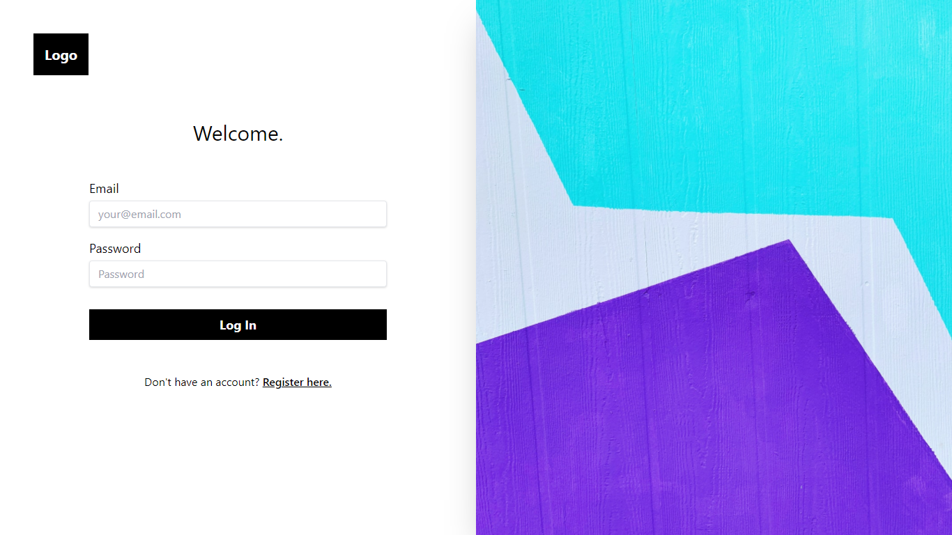 mylarainreact Website Template Screenshot