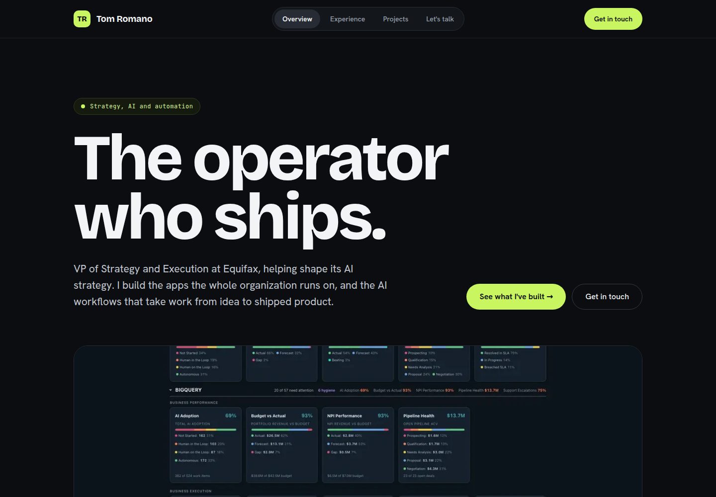 Website_Template · 桌面端首页