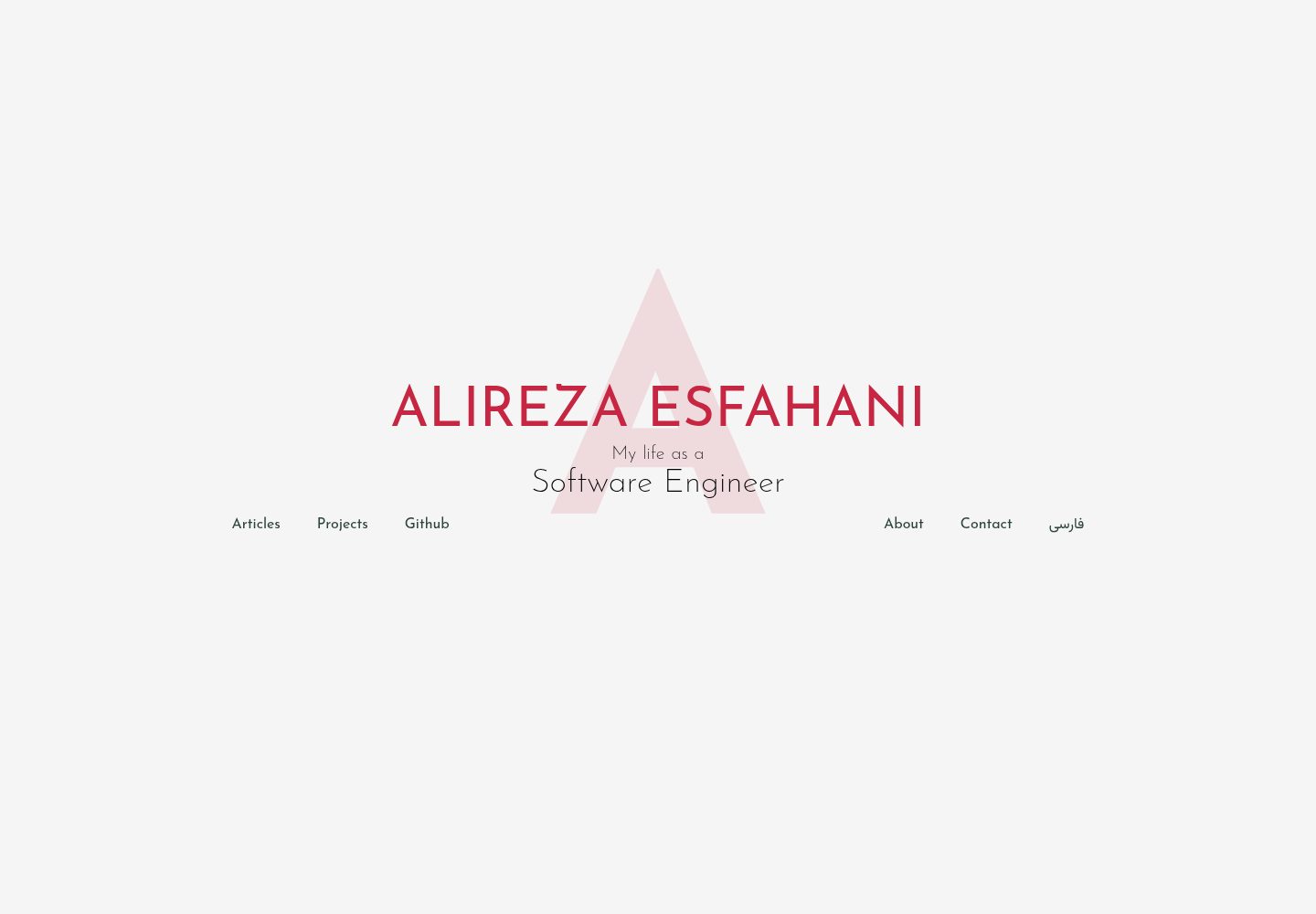 esfahani-nuxt-theme 网站模板截图