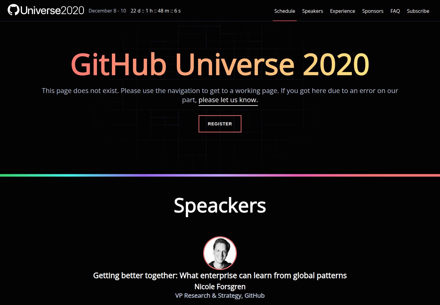 GitHubEventWeb 网站模板截图
