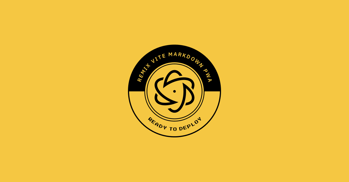 remix-vite-markdown-pwa 网站模板截图
