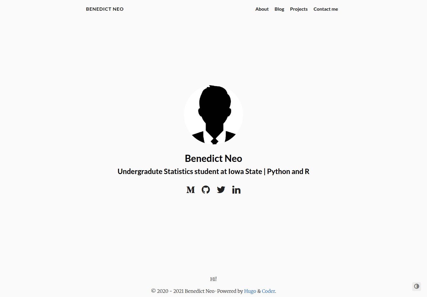 portfolioX 网站模板截图