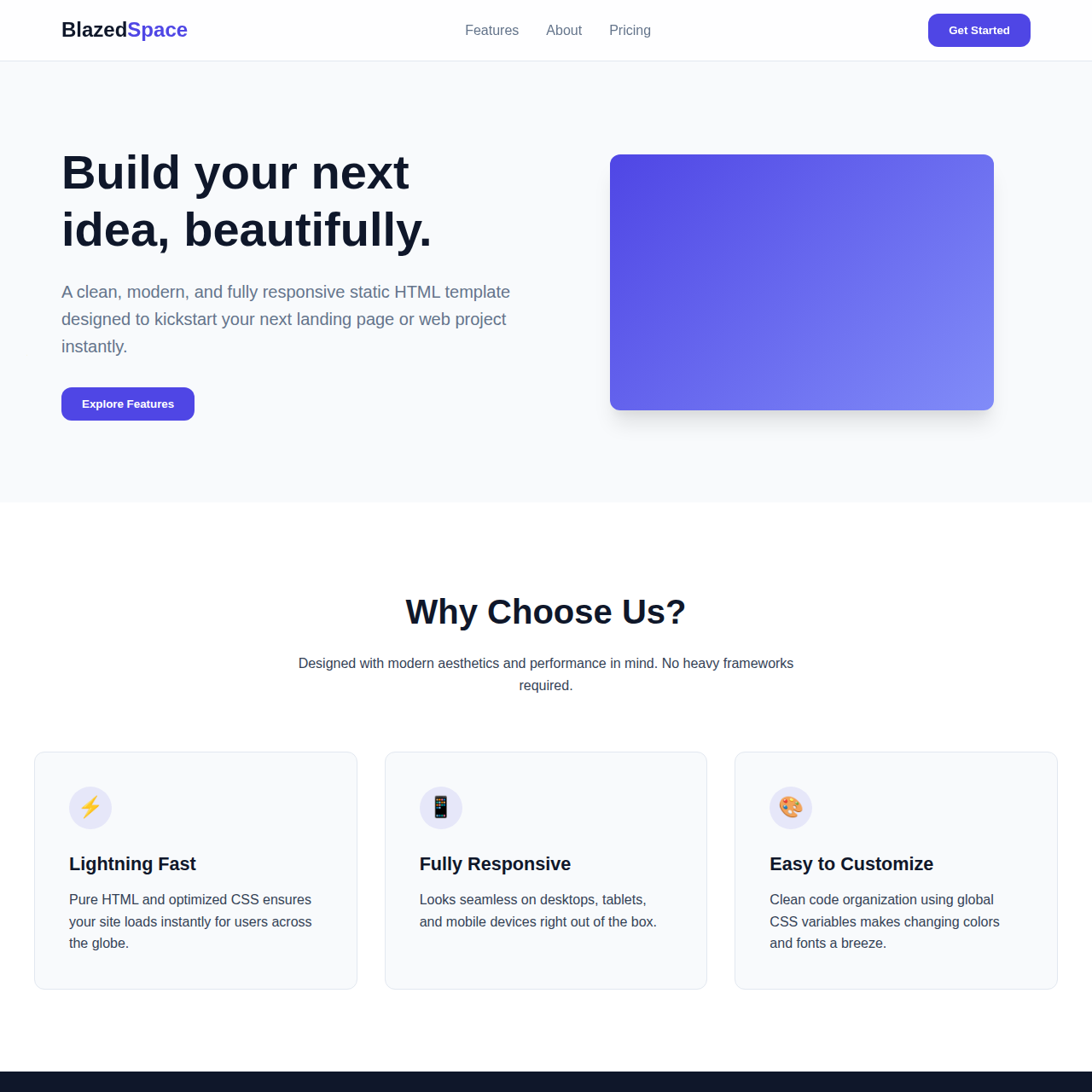 template-clean-business 网站模板截图