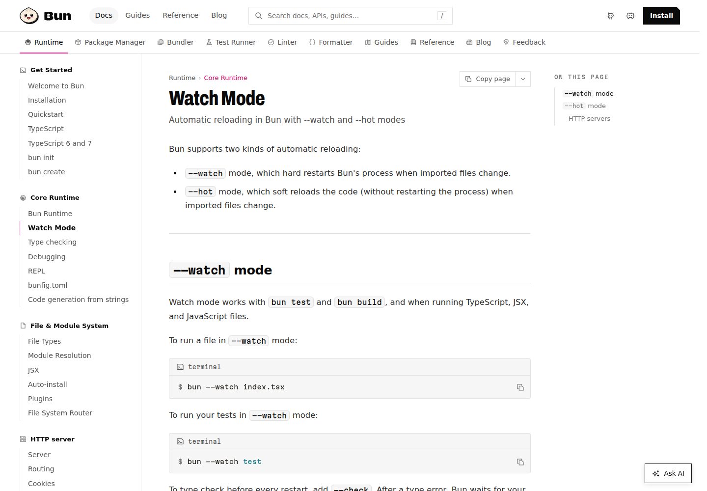 relibun · Desktop homepage