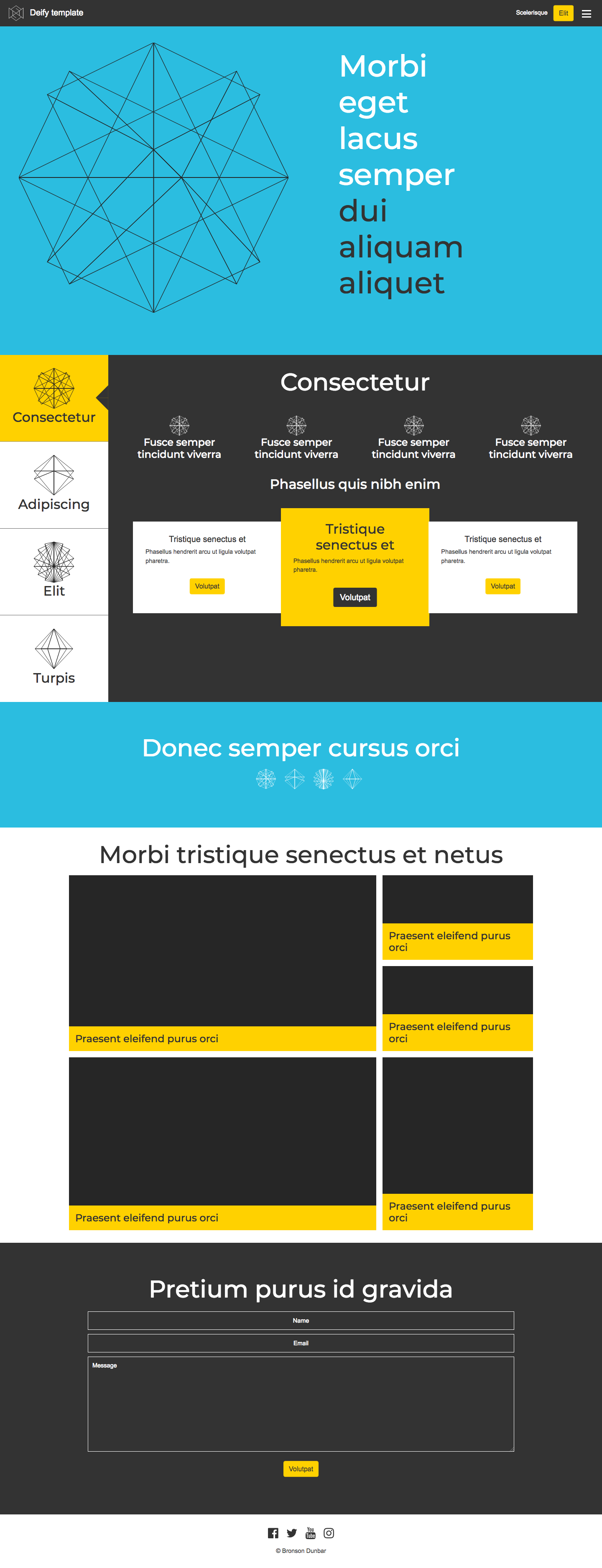 deify-template 网站模板截图