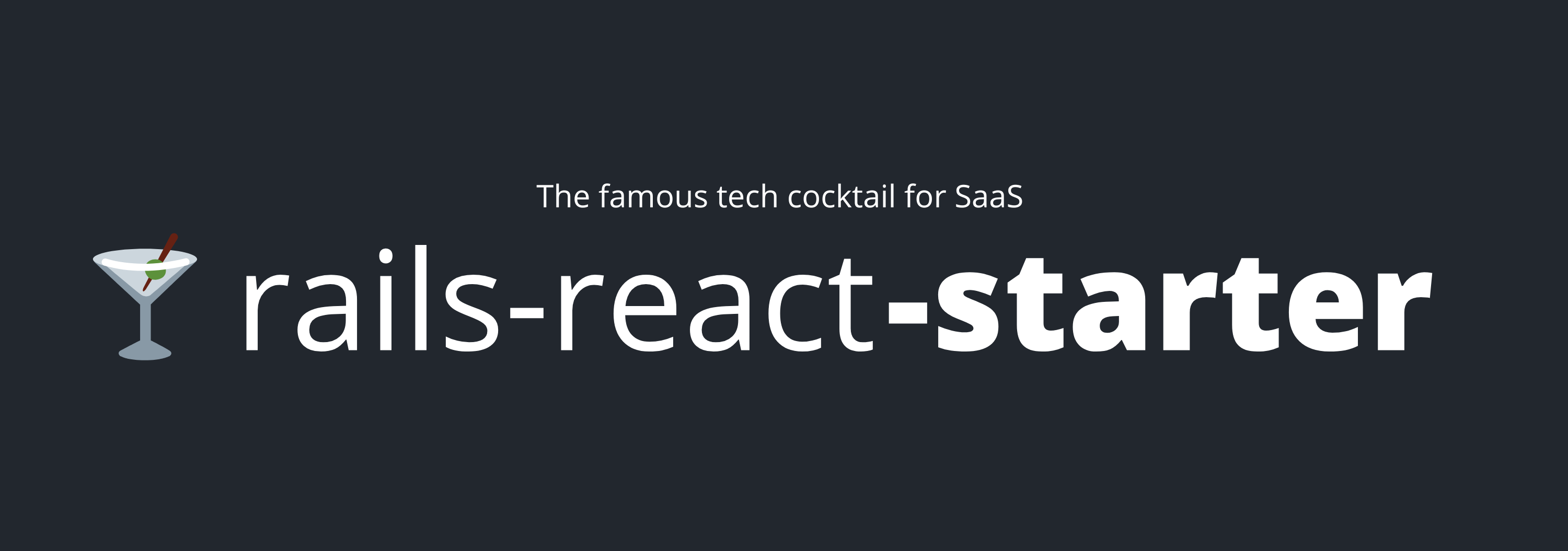 rails-react-starter Website Template Screenshot