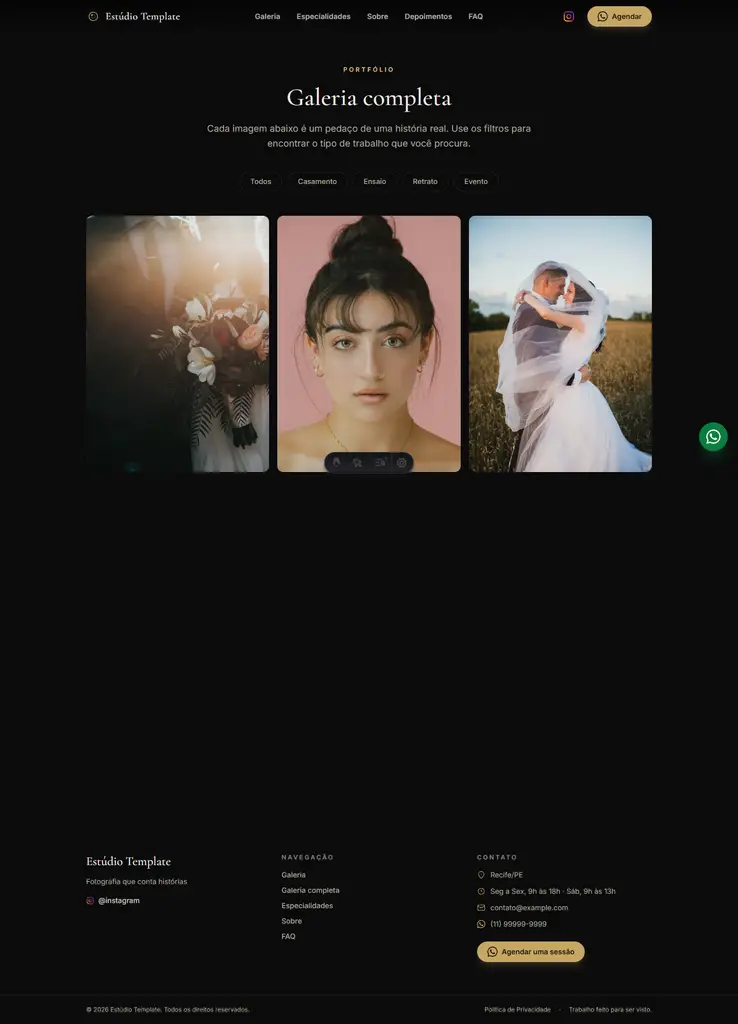 Estudio-Template 网站模板截图