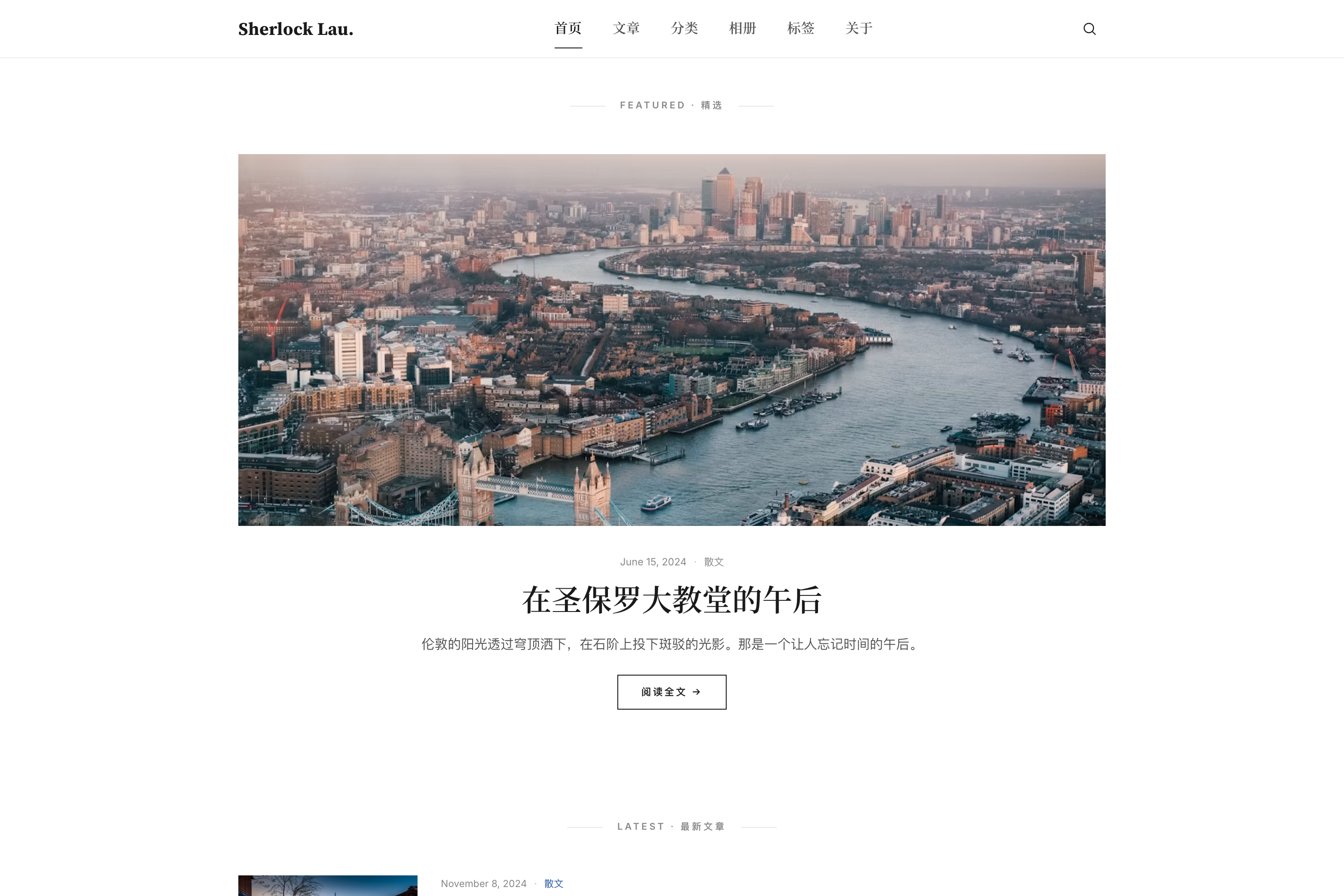 blank-magazine 网站模板截图