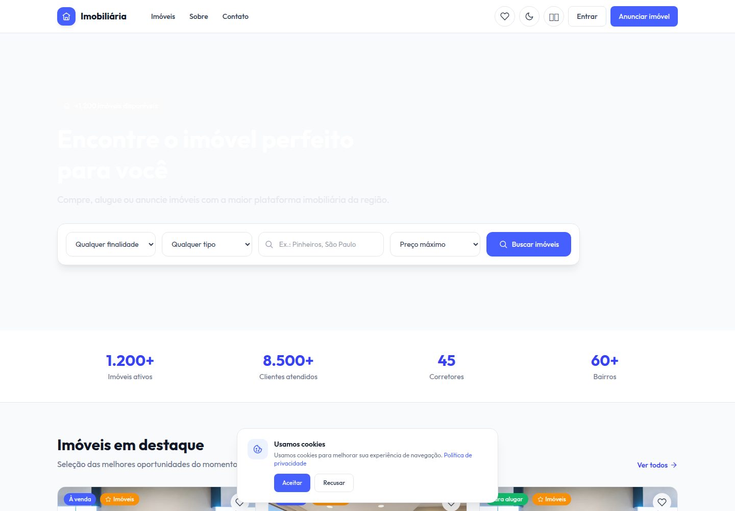 realestate-html 网站模板截图