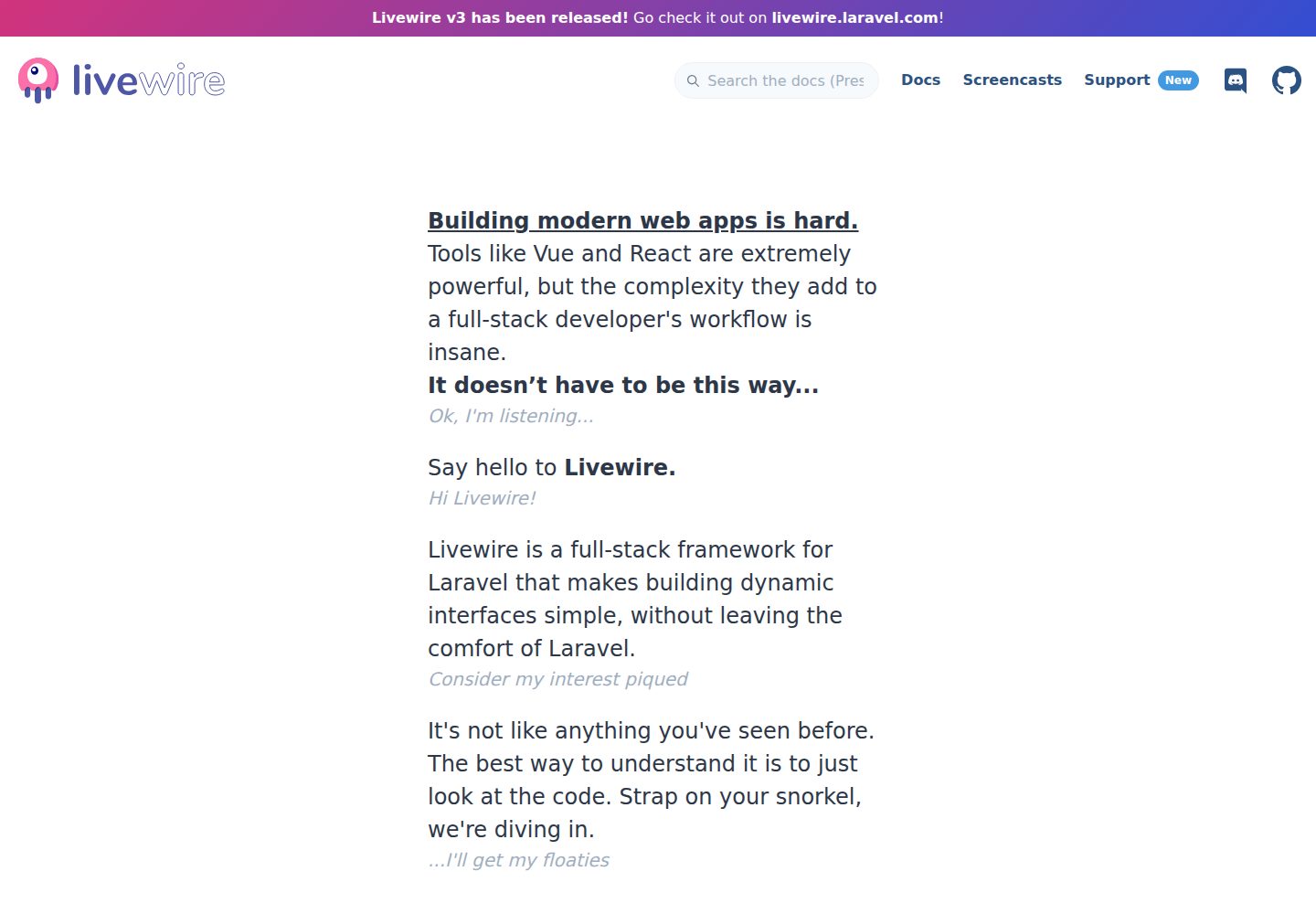 scaffold-website-laravel 网站模板截图