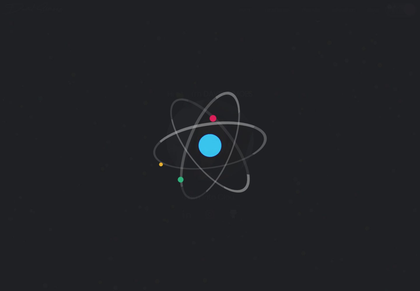 Developer.Portfolio 网站模板截图