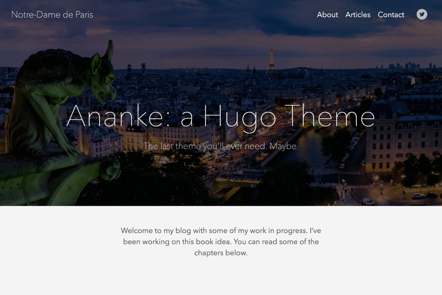 ananke-mod 网站模板截图