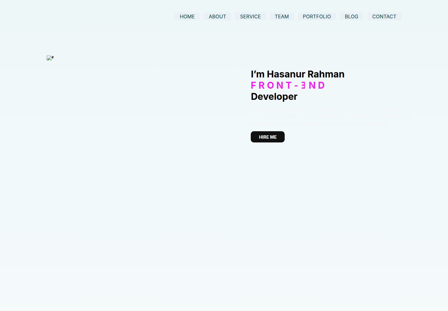ib1p-portfolio1 · Desktop homepage
