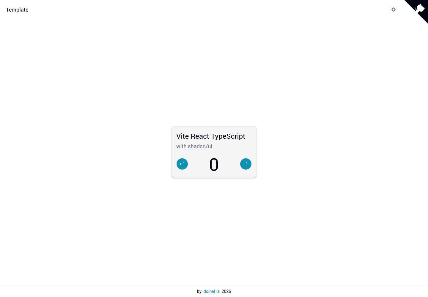 vite-react-ts-shadcn-ui 网站模板截图