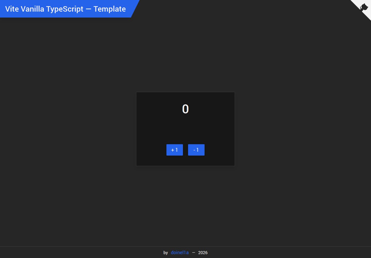 vite-vanilla-ts 网站模板截图