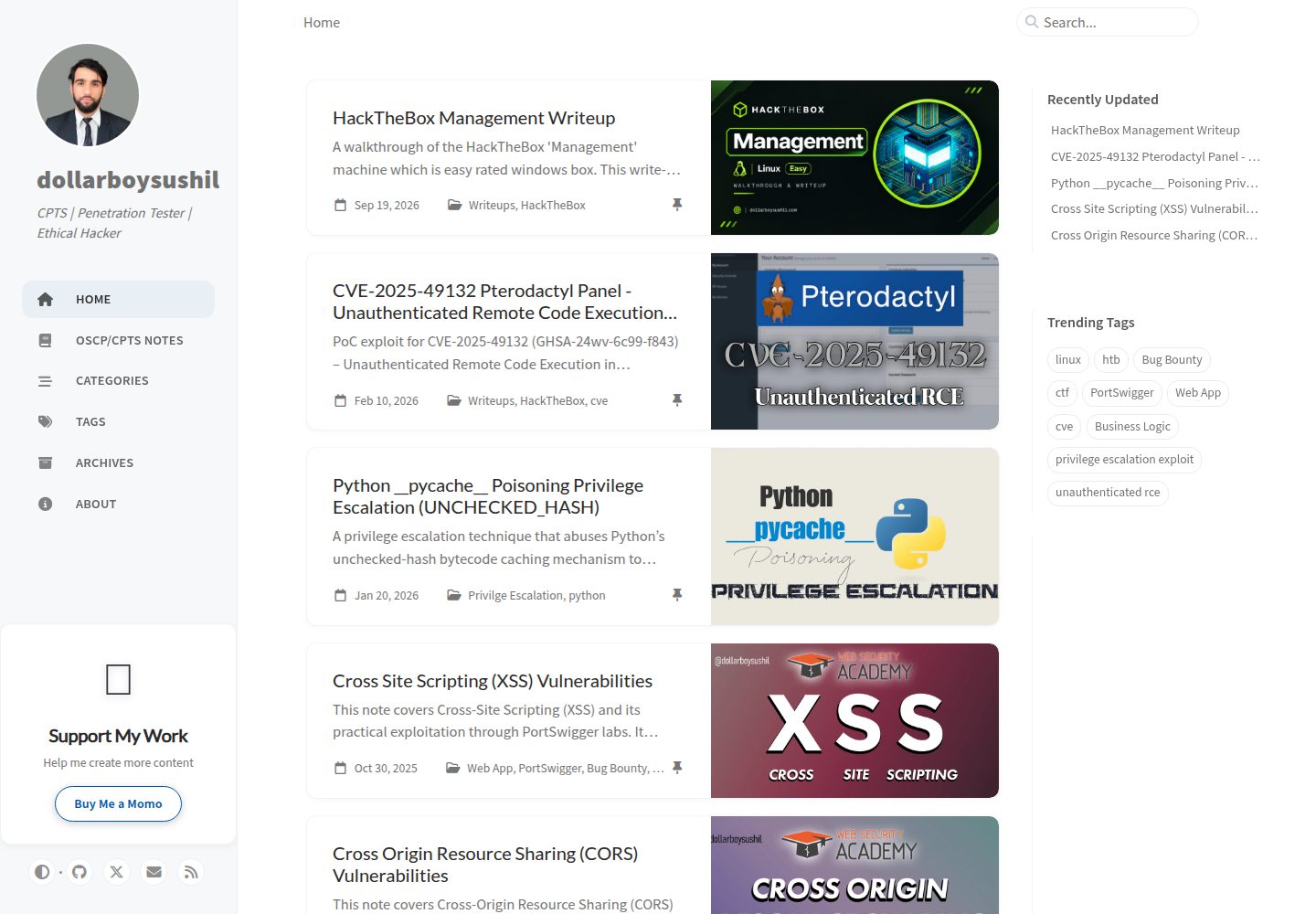 jekyll-chirpy-cms-panel 网站模板截图