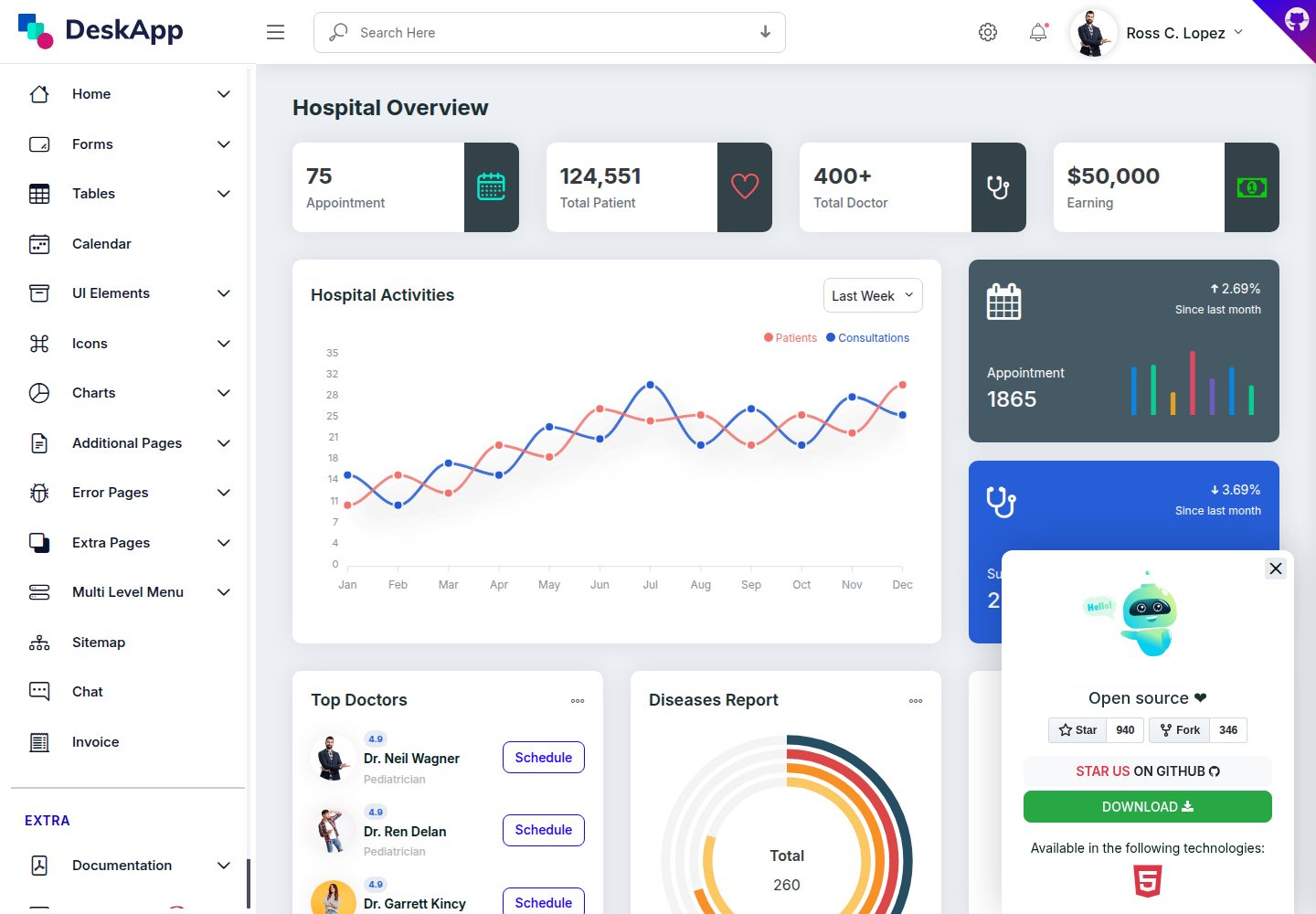 deskapp 网站模板截图