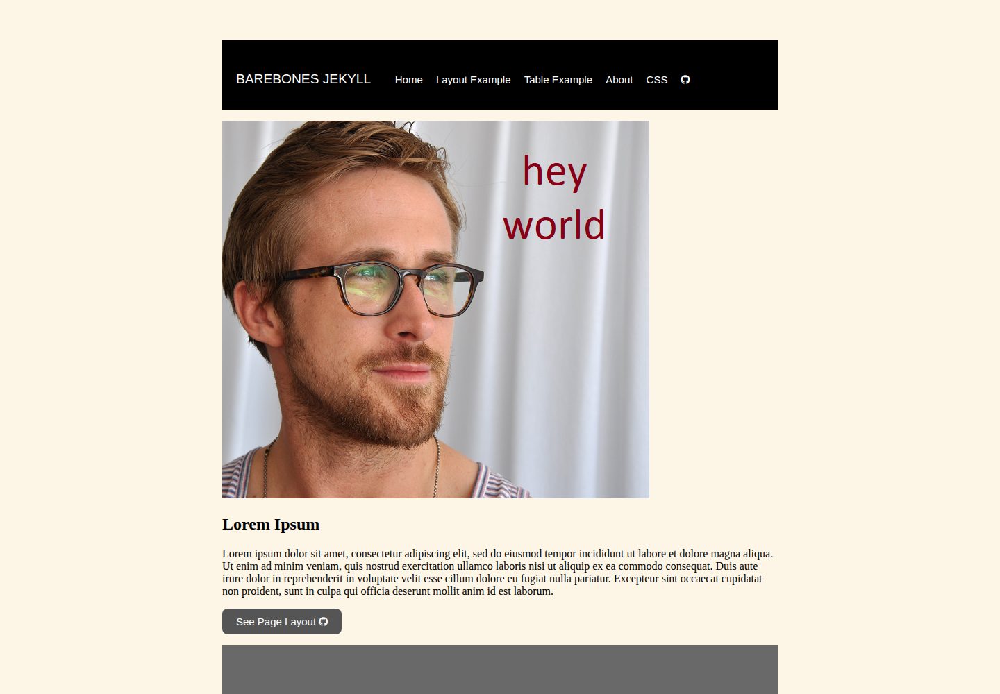 barebones-jekyll · Desktop homepage