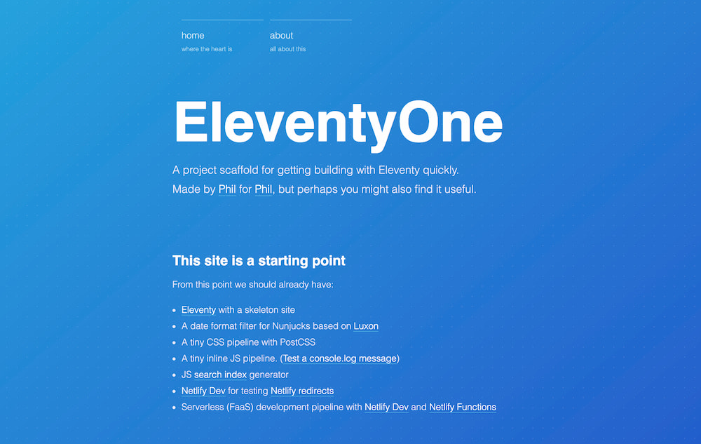 eleventyone · Author preview