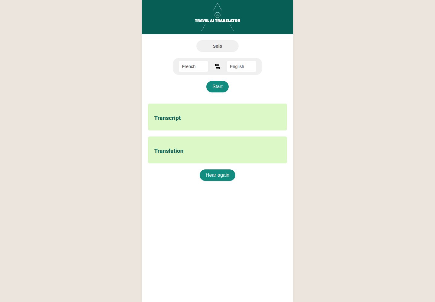 travel-ai-translator 网站模板截图