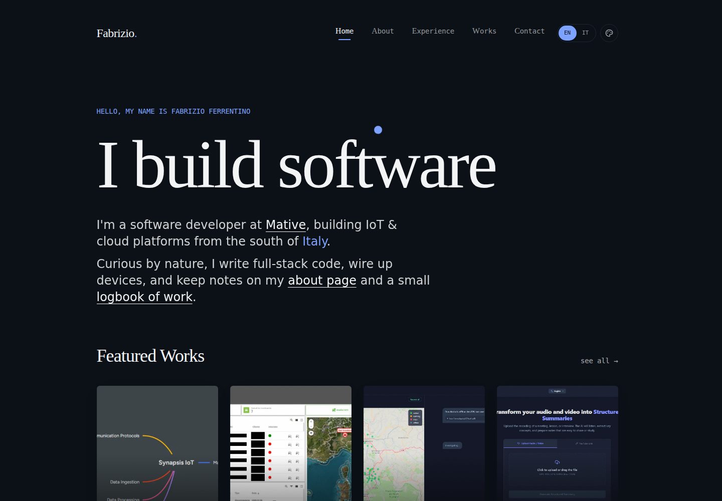 tanstack-portfolio-developer 网站模板截图