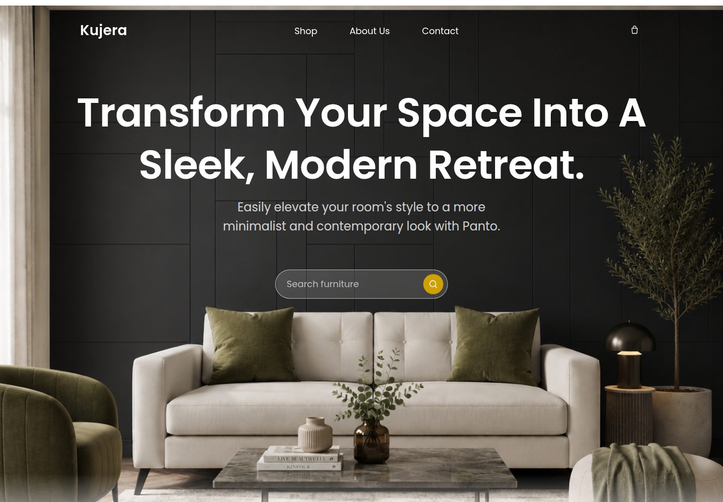 kujera-furniture-starter 网站模板截图
