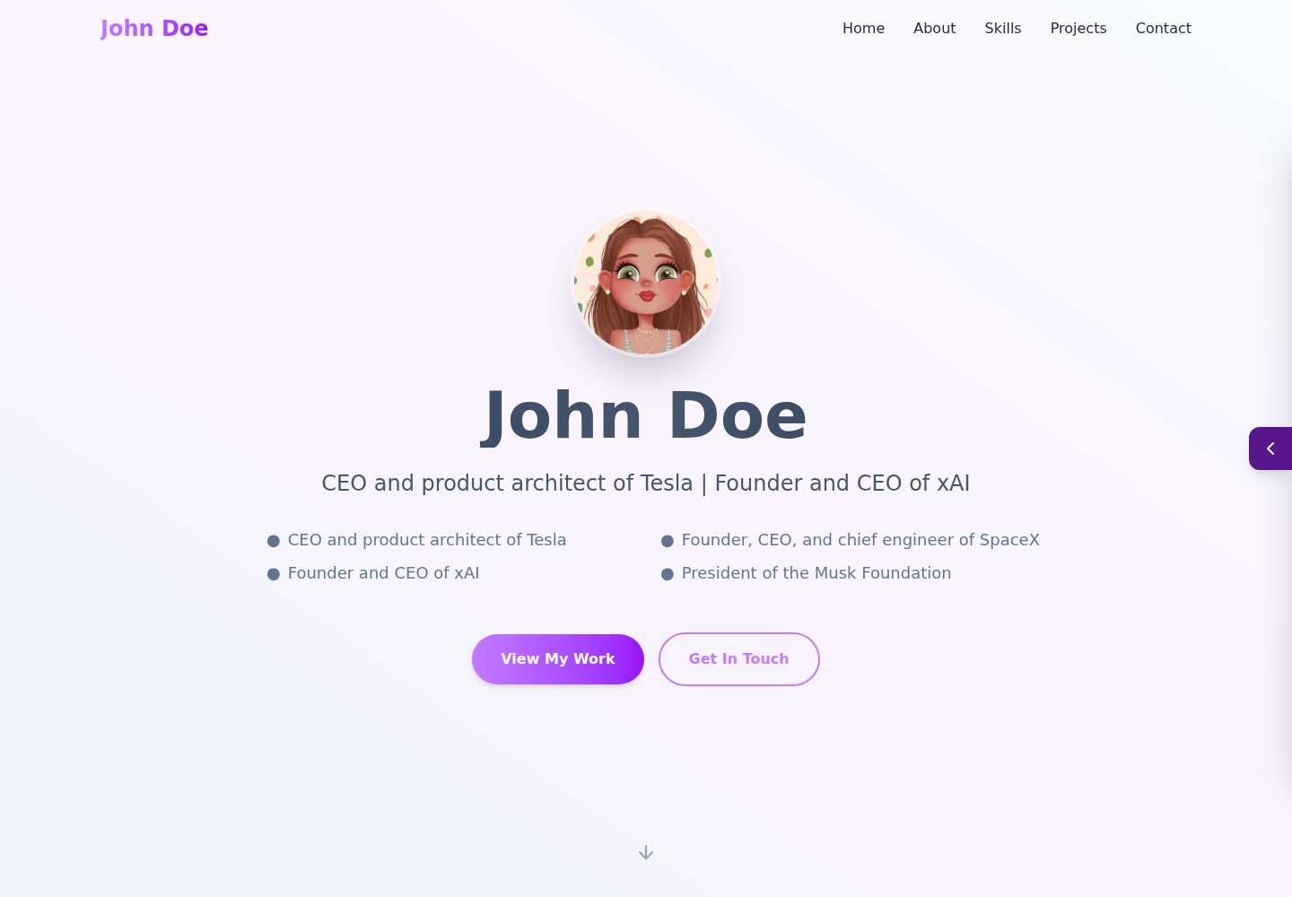 folium 网站模板截图