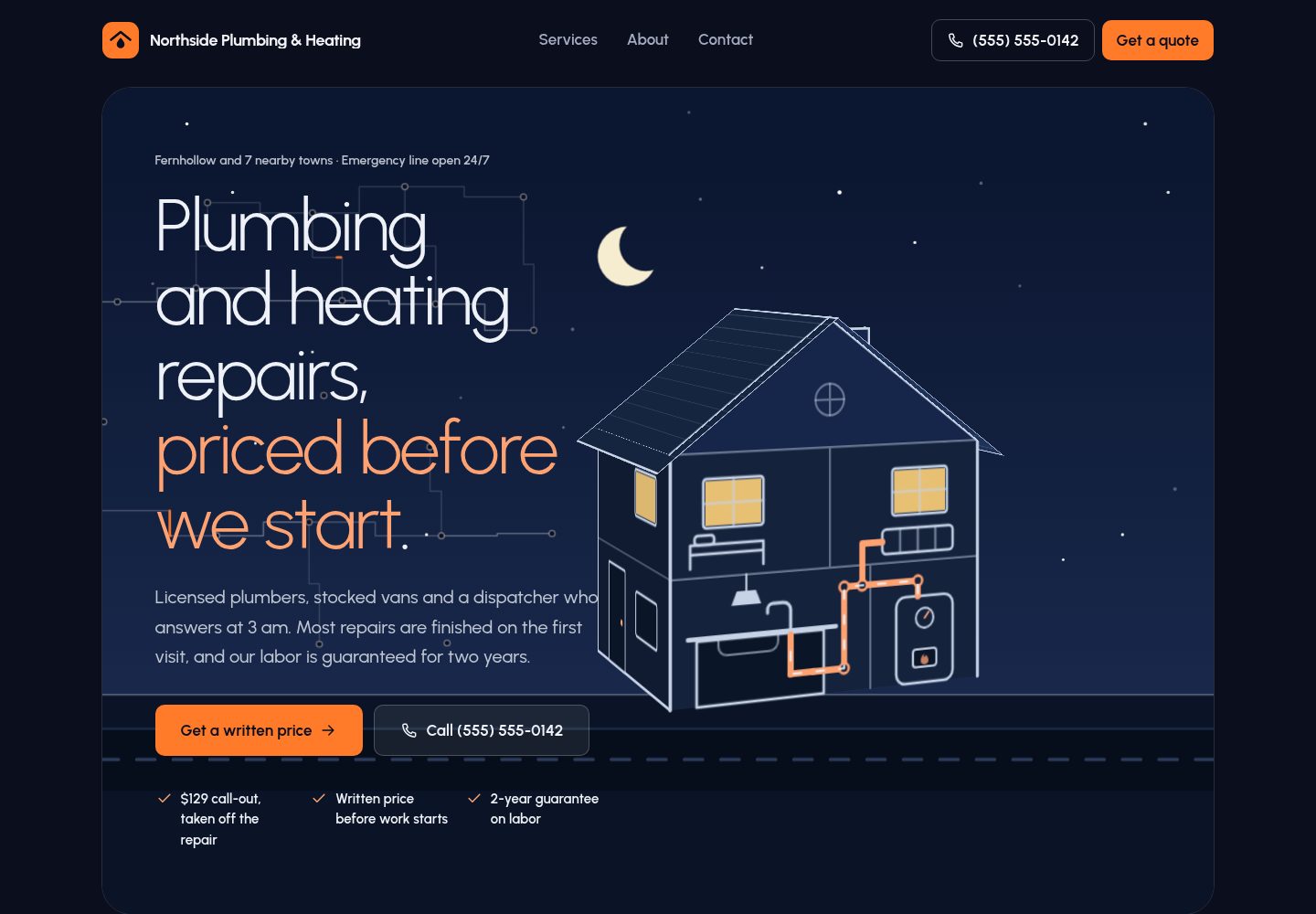 craftline-astro-theme 网站模板截图